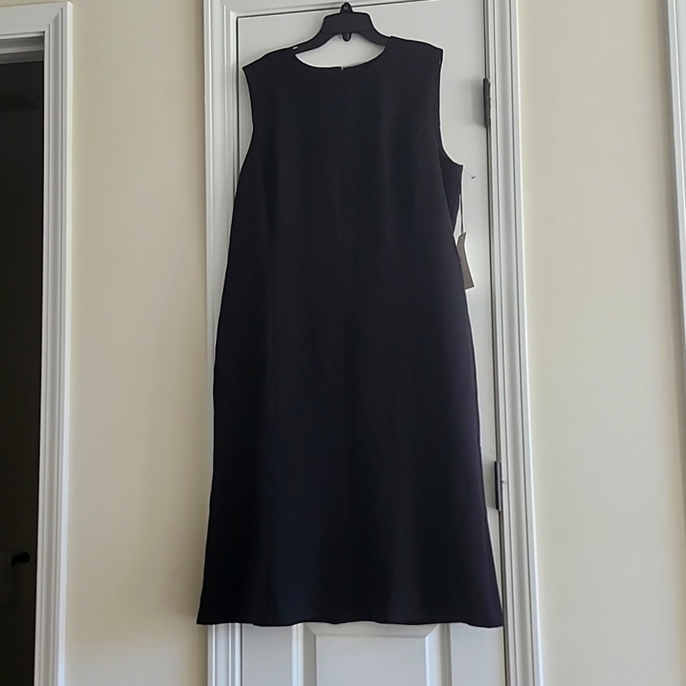 Ann Taylor Black Sheath Dress, Fully Lined NWT
